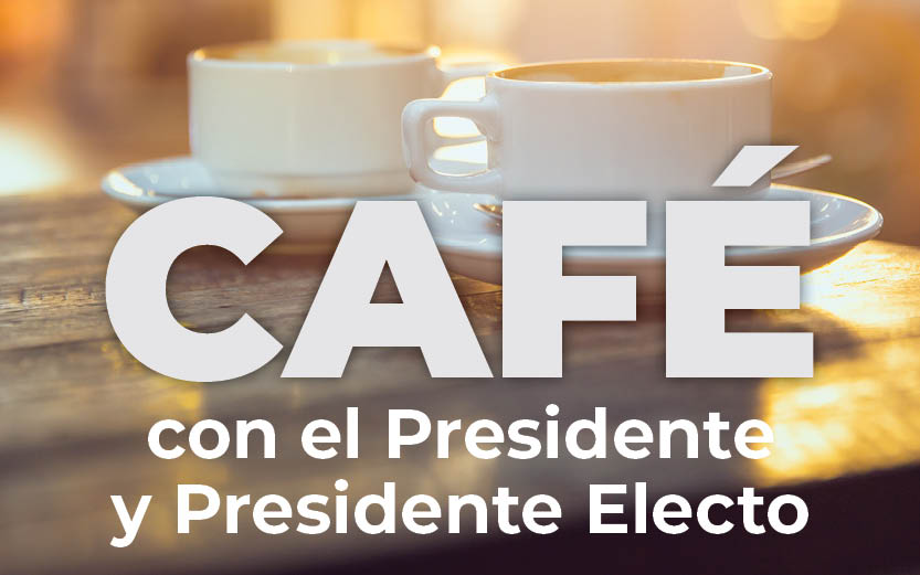 Cafe con los presidentes